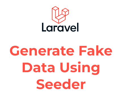 How to generate faker data in laravel using seeder